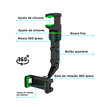 Carregar imagem no visualizador da galeria, Suporte para celular Multifuncional 3.0 (Queima De Estoque 🔥)