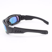 Carregar imagem no visualizador da galeria, Óculos Para Motociclista Com Adaptação Para Lentes de Grau Dia e Noite | 4 Lentes