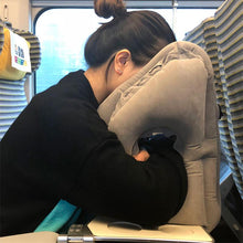 Carregar imagem no visualizador da galeria, Travesseiro Ergonômico Inflável para Viagens
