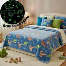 Carregar imagem no visualizador da galeria, Manta Mágica Kids™ - Brilha no Escuro (Antialérgica)