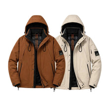 Carregar imagem no visualizador da galeria, [LEVE 2 PAGUE 1] Jaqueta Masculina Valkor com Forro Térmico +3BRINDES: Relógio, Cinto e Carteira
