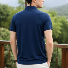 Carregar imagem no visualizador da galeria, [LEVE 5 PAGUE 3] Polo Masculina Aurion em Seda Gelo e Elastano Premium (Visual de Quem Lidera)
