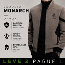 Carregar imagem no visualizador da galeria, [LEVE 2 PAGUE 1] Jaqueta Masculina Monarch em Lã Premium (Presença de Homem Imponente)
