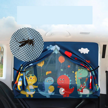 Carregar imagem no visualizador da galeria, Cortina Infantil com Proteção UV para Carro
