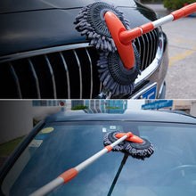 Carregar imagem no visualizador da galeria, Escova de Lavagem de Carro Retrátil Camada Dupla
