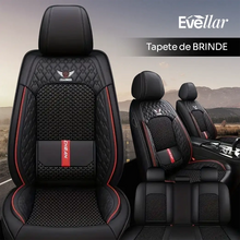 Carregar imagem no visualizador da galeria, Kit Capa Banco de Carro Completo em Couro Legítimo Italian + BRINDE: Kit Tapete Completo
