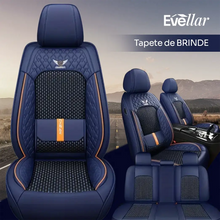 Carregar imagem no visualizador da galeria, Kit Capa Banco de Carro Completo em Couro Legítimo Italian + BRINDE: Kit Tapete Completo
