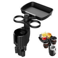 Carregar imagem no visualizador da galeria, Suporte de Copo com Bandeja Ajustável para Carro
