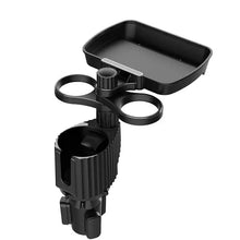 Carregar imagem no visualizador da galeria, Suporte de Copo com Bandeja Ajustável para Carro
