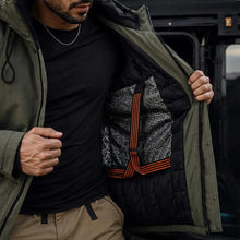 Carregar imagem no visualizador da galeria, [LEVE 2 PAGUE 1] Jaqueta Masculina Valkor com Forro Térmico +3BRINDES: Relógio, Cinto e Carteira
