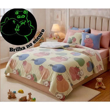 Carregar imagem no visualizador da galeria, Manta Mágica Kids™ - Brilha no Escuro (Antialérgica)
