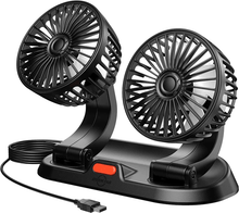 Carregar imagem no visualizador da galeria, COMPRE 1 LEVE 2 Ventilador Duplo para Carros - AirDuo®️
